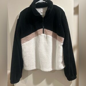 TARGET QUARTER ZIP SHERPA